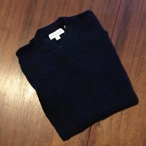 Vintage Black Silk Knit Sweater!